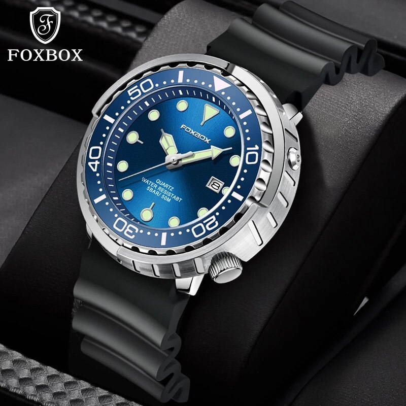 Luxury Watch Magazine - Montre-bracelet de sport étanche en silicone