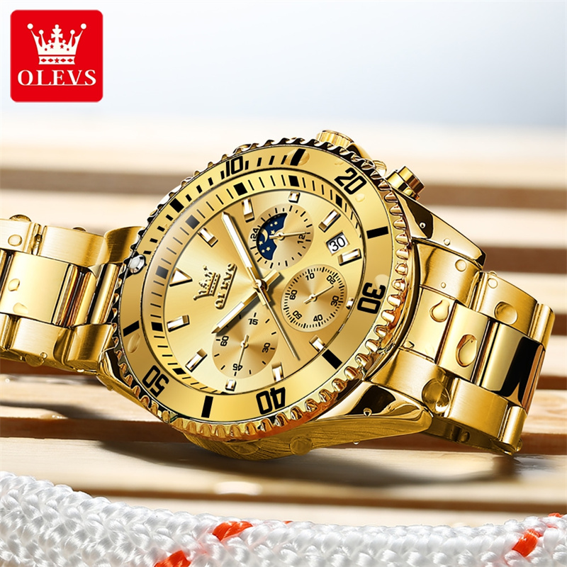 OLEVS montre hommes Top marque - Luxury Watch Magazine avis et prix
