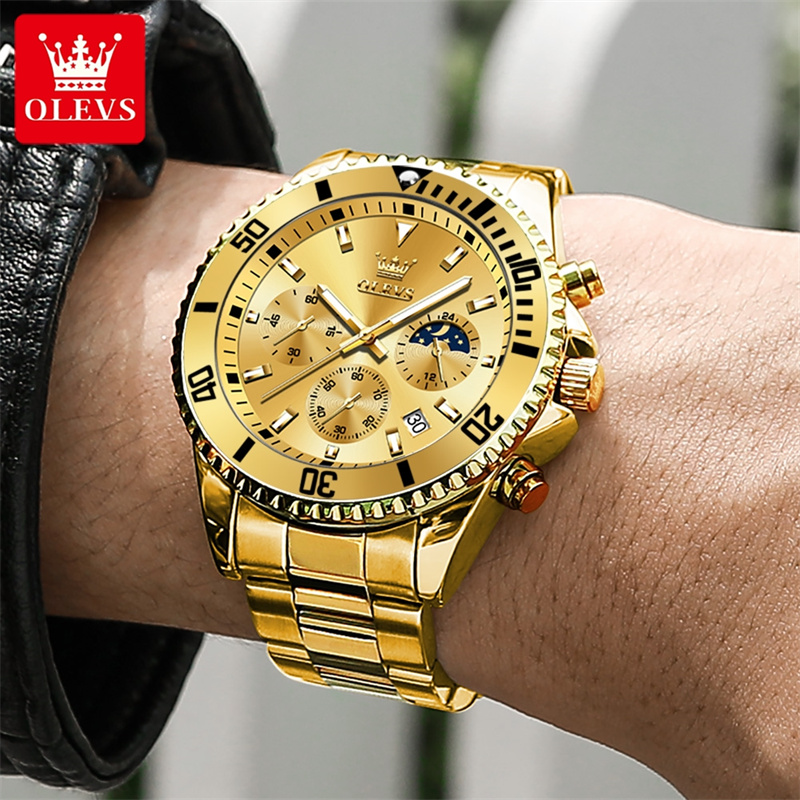 OLEVS montre hommes Top marque - Luxury Watch Magazine avis et prix