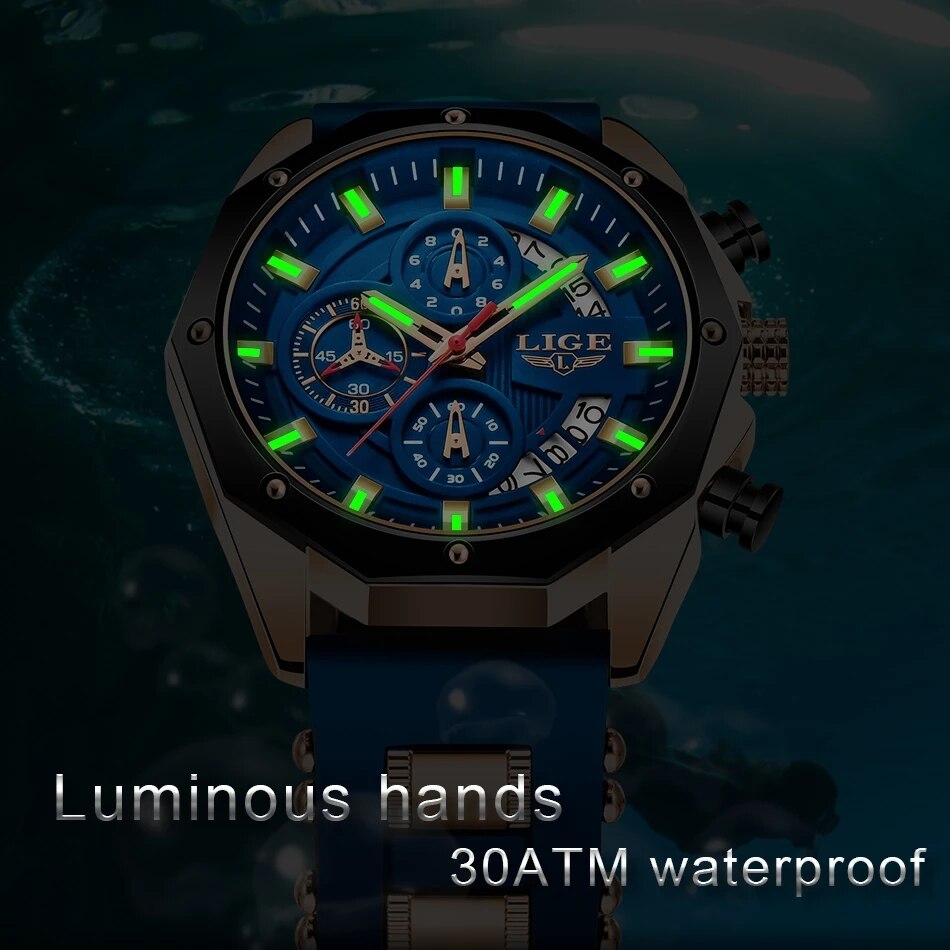 LIGE-Montre de sport en silico - Luxury Watch Magazine avis et prix