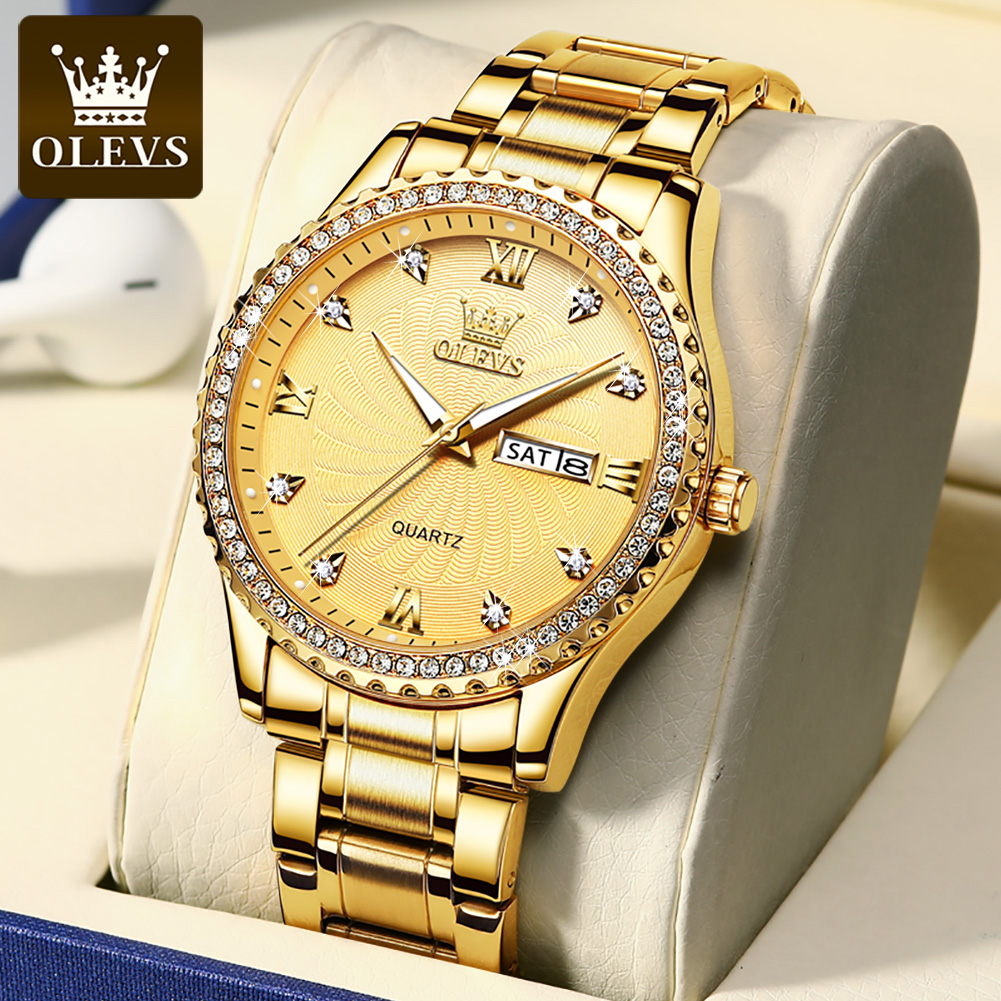 Montre à quartz OLEVS 5565 de  - Luxury Watch Magazine avis et prix