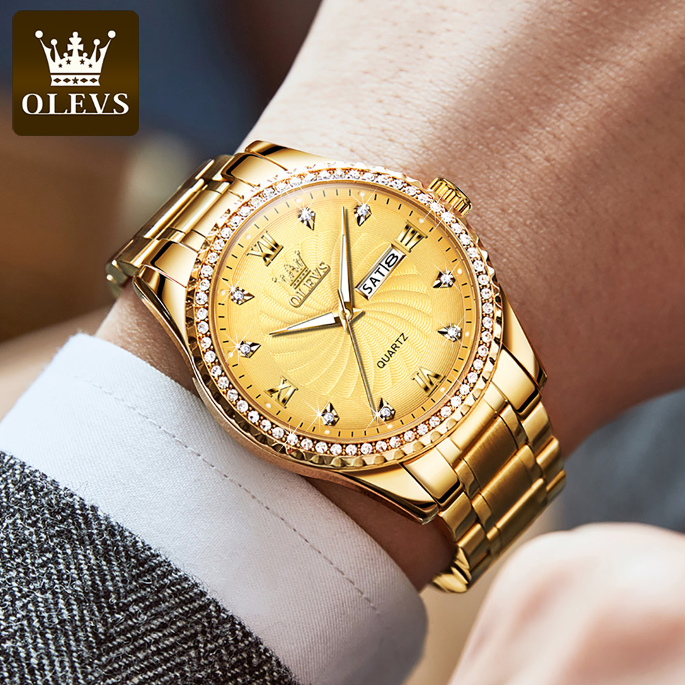 Montre à quartz OLEVS 5565 de  - Luxury Watch Magazine avis et prix