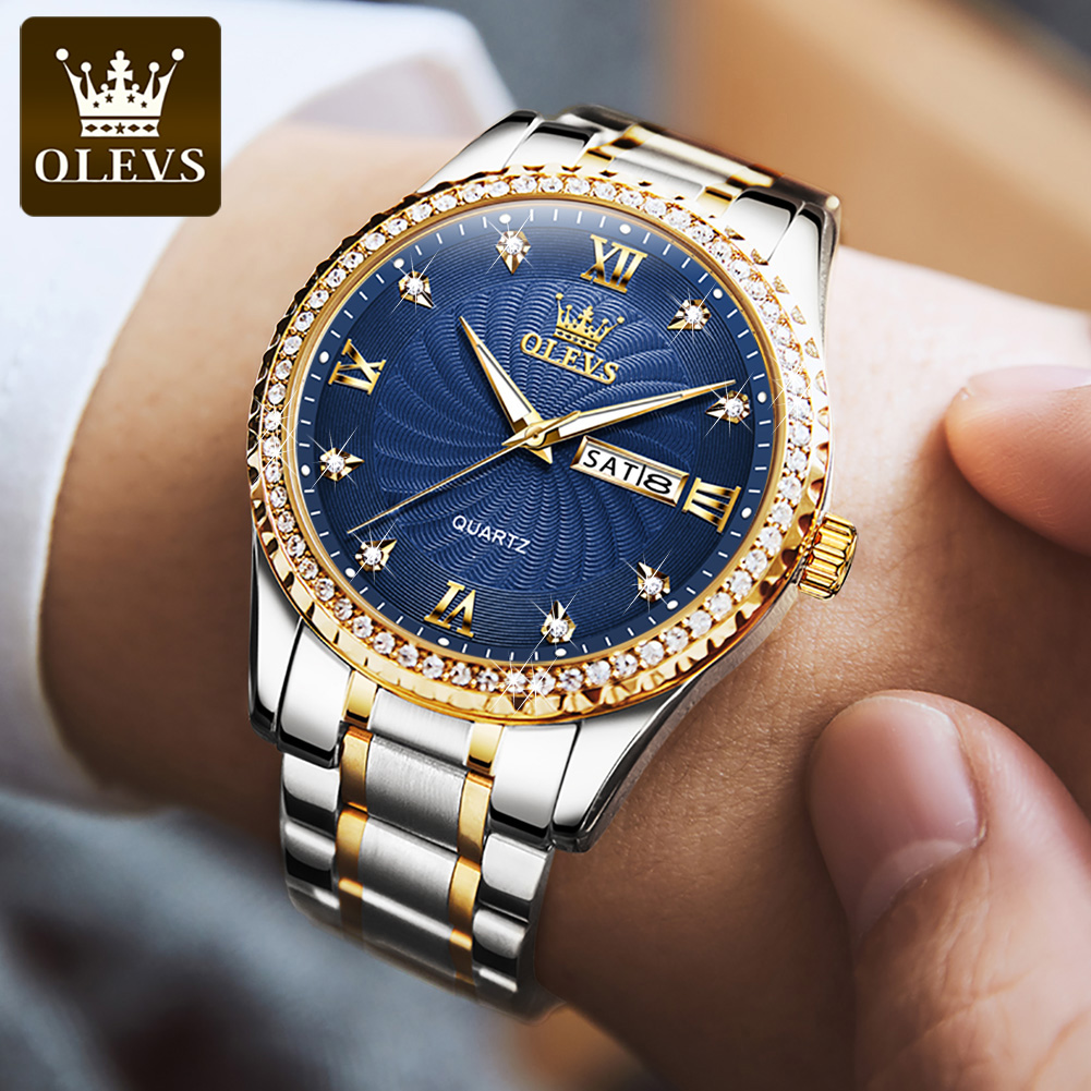 Montre à quartz OLEVS 5565 de  - Luxury Watch Magazine avis et prix